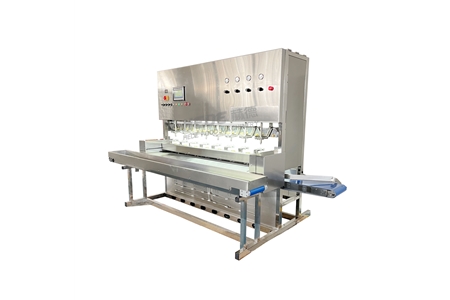 8-head automatic peeling machine